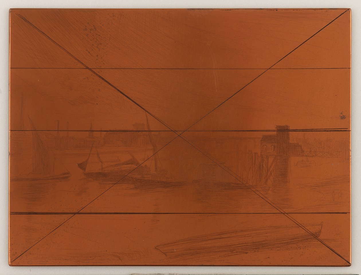 Etching Plate: Early Morning, Battersea by James Abbott McNeill Whistler
