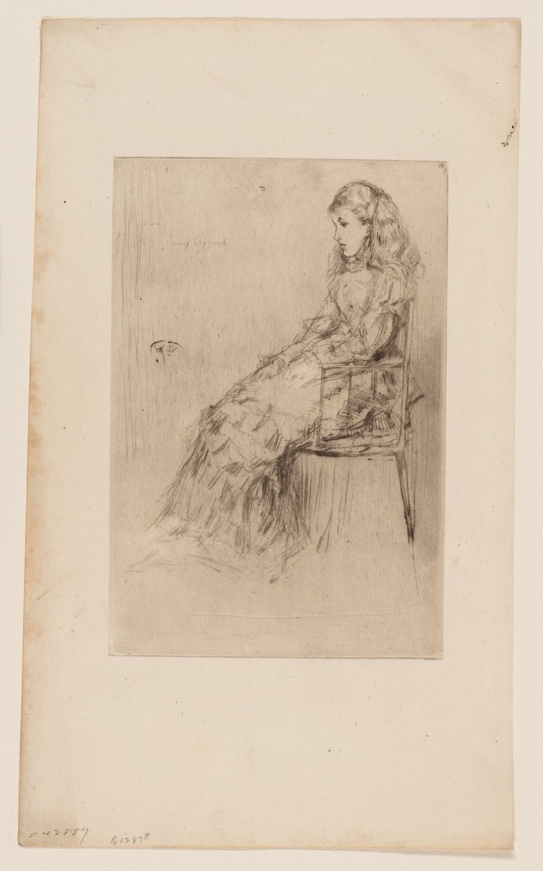 Fanny Leyland by James Abbott McNeill Whistler