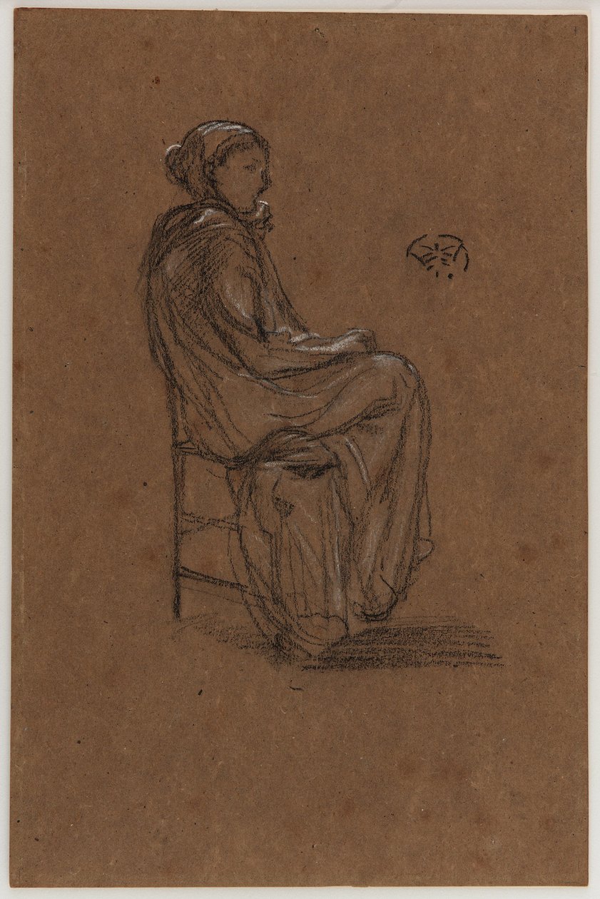 Female Figure, Seated by James Abbott McNeill Whistler