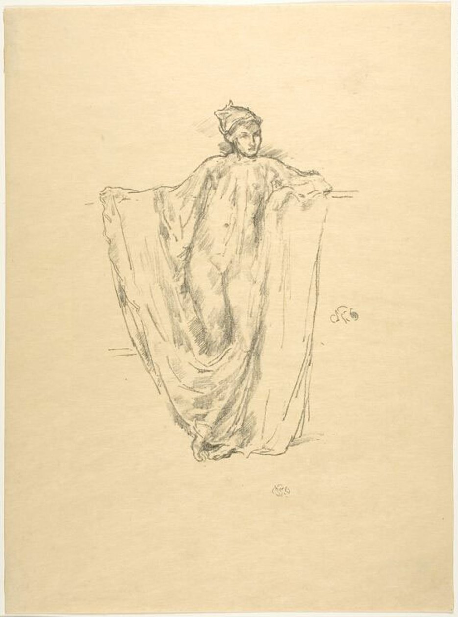 Figure Study by James McNeill Whistler