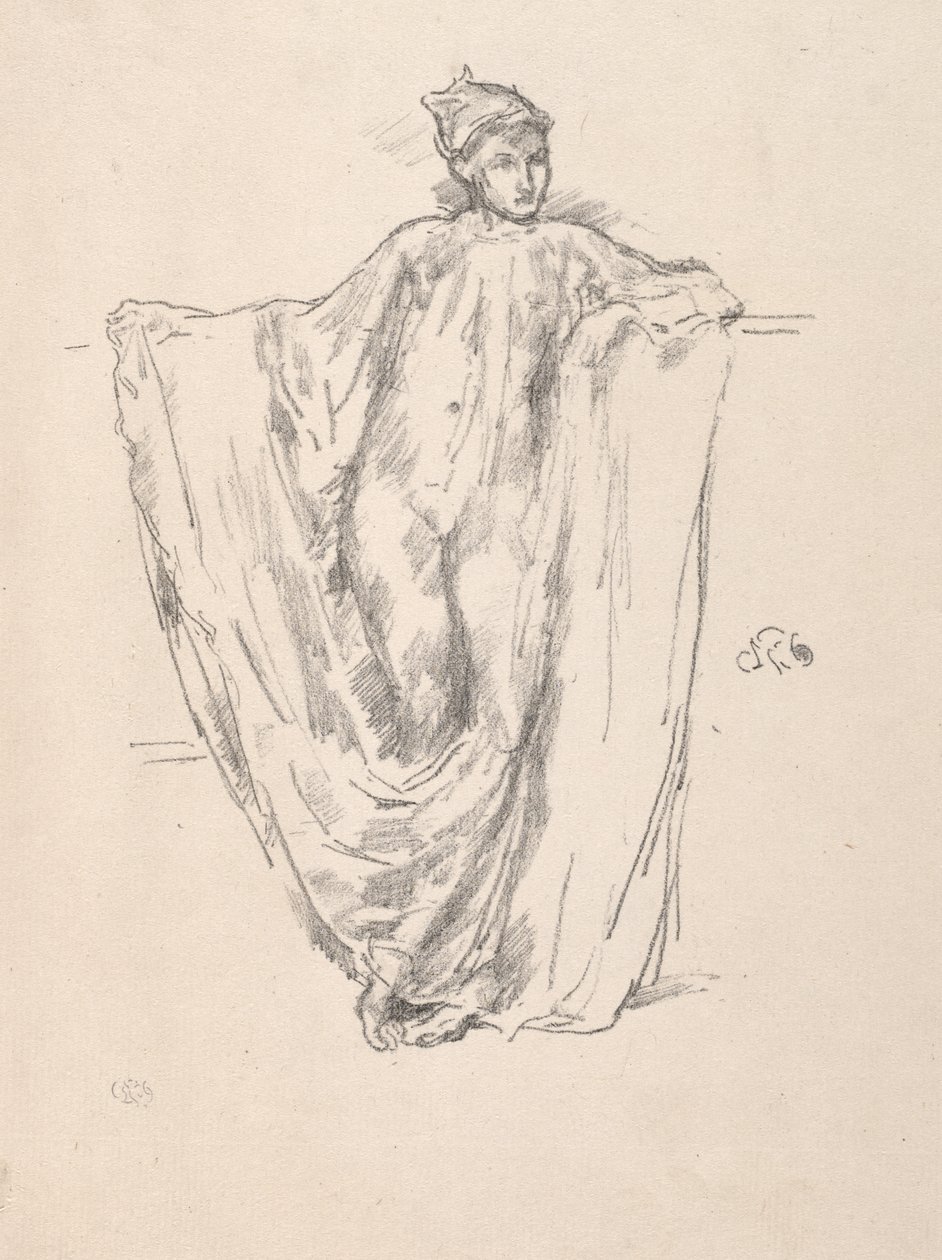 Figure Study by James McNeill Whistler