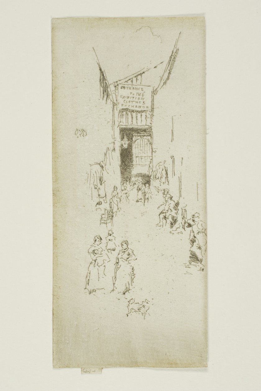 Fleur-de-lys Passage by James Abbott McNeill Whistler