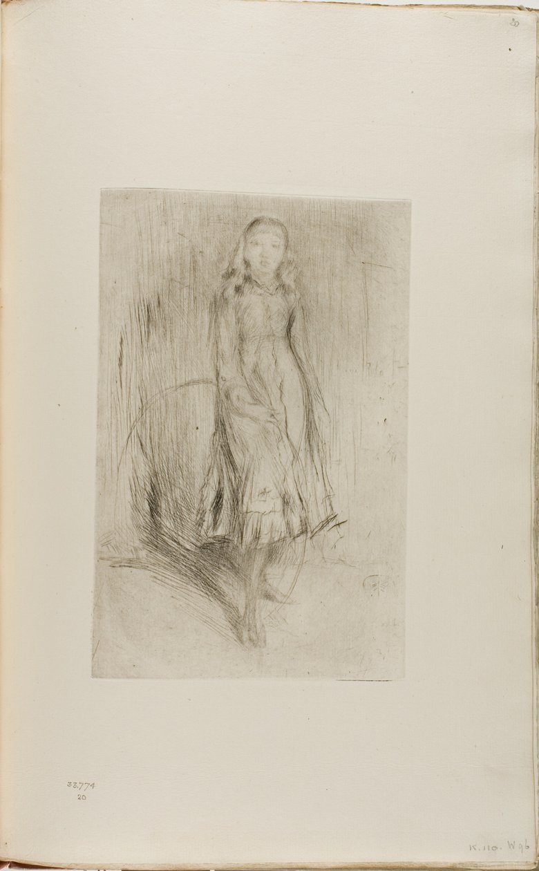Florence Leyland by James Abbott McNeill Whistler