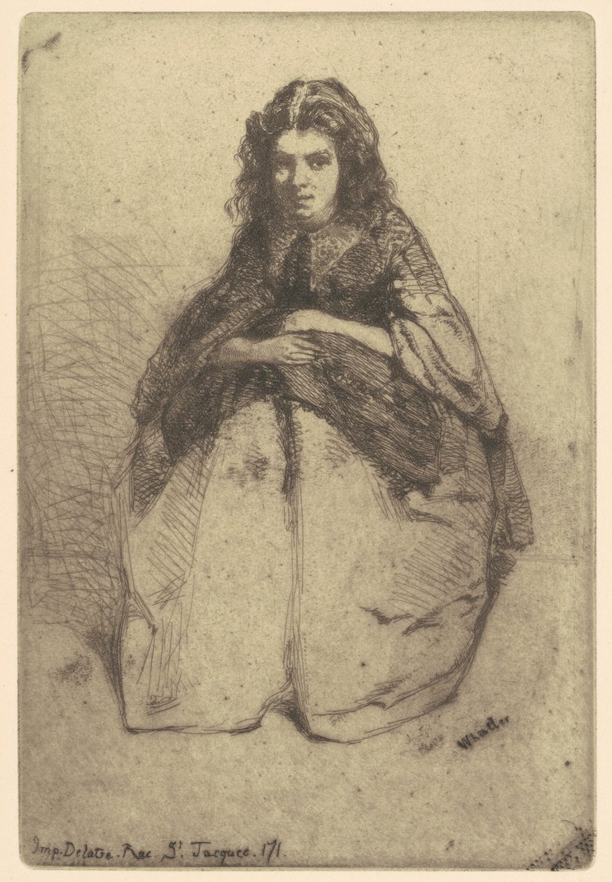 Fumette by James Abbott McNeill Whistler