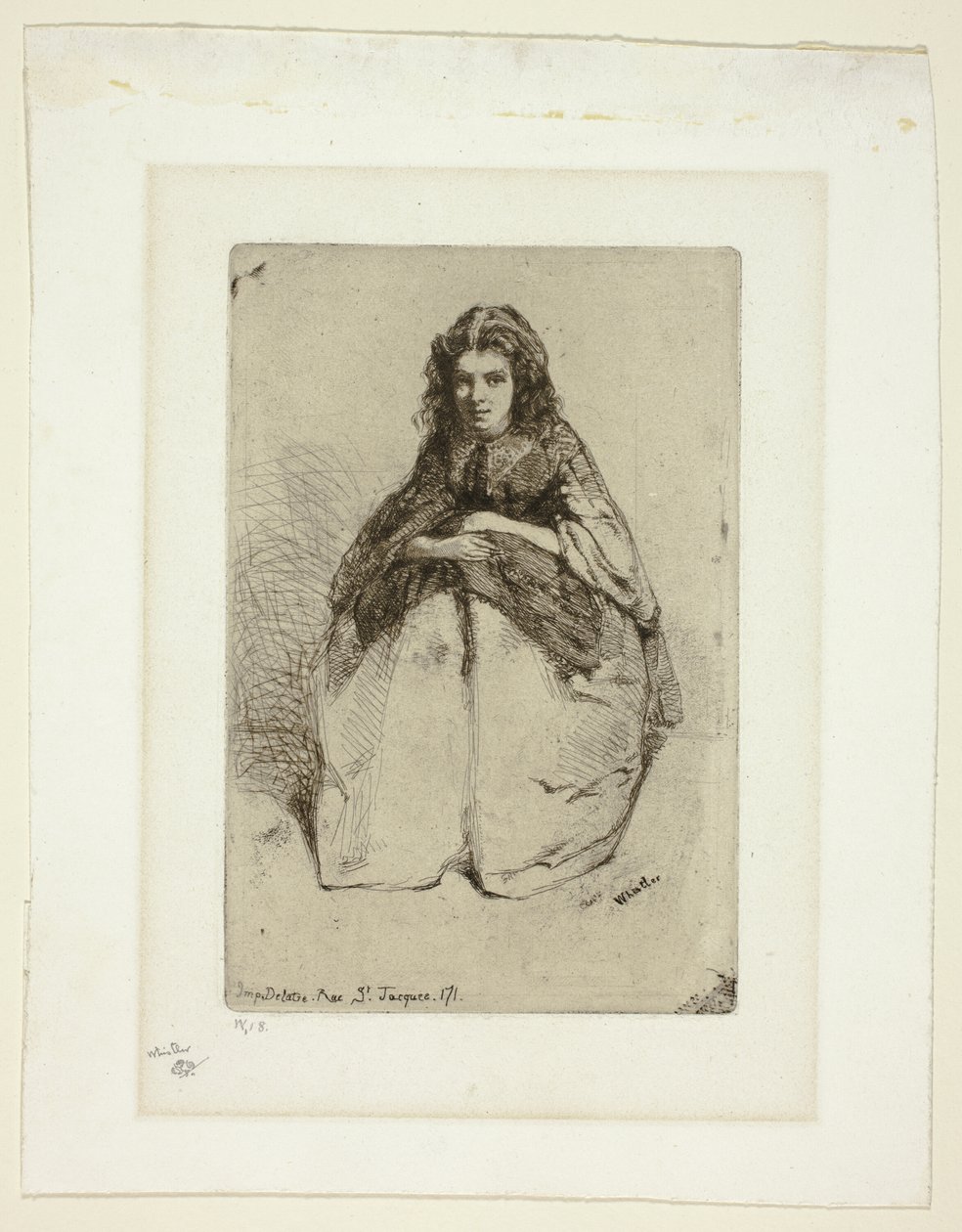 Fumette by James Abbott McNeill Whistler
