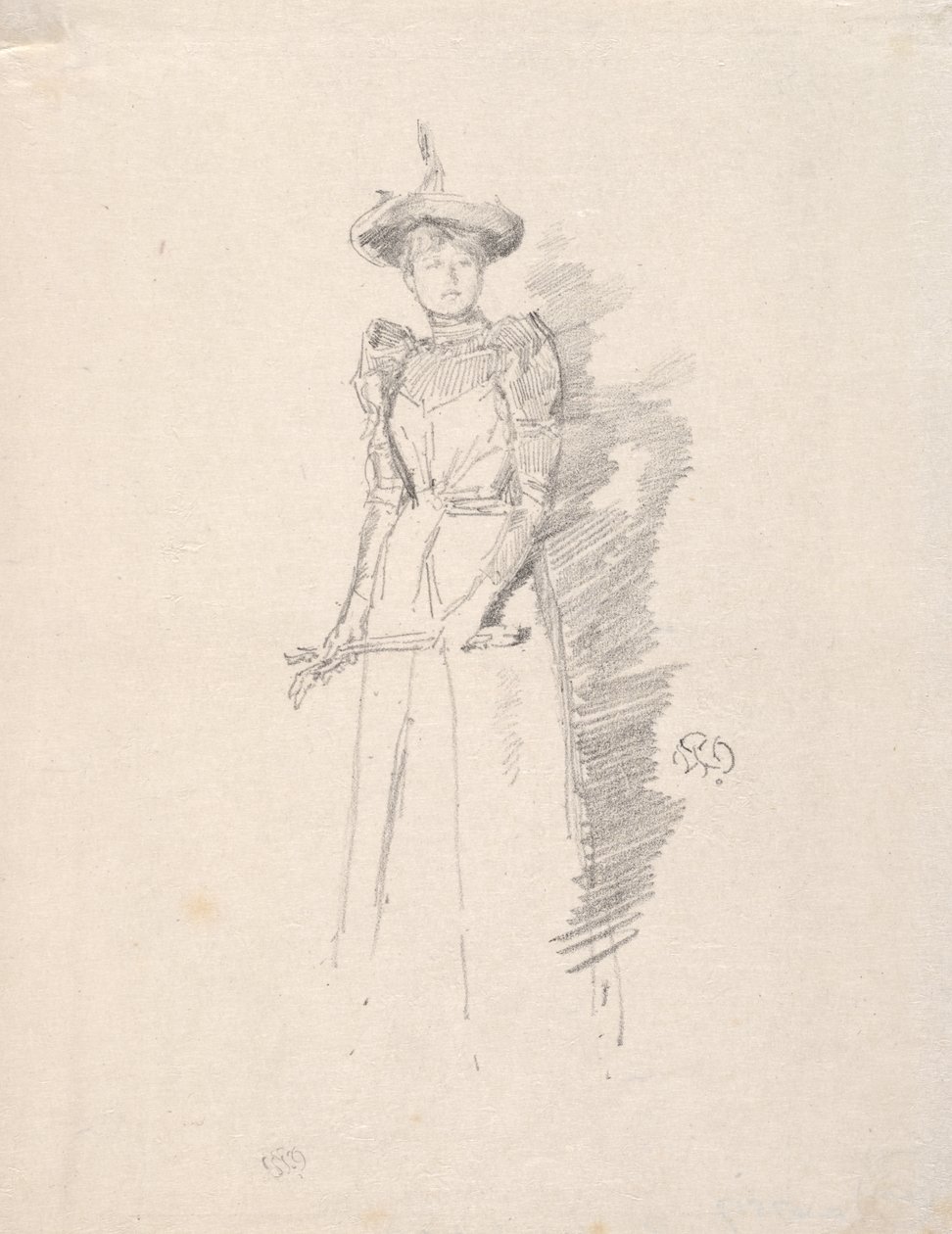 Suede Gloves by James McNeill Whistler