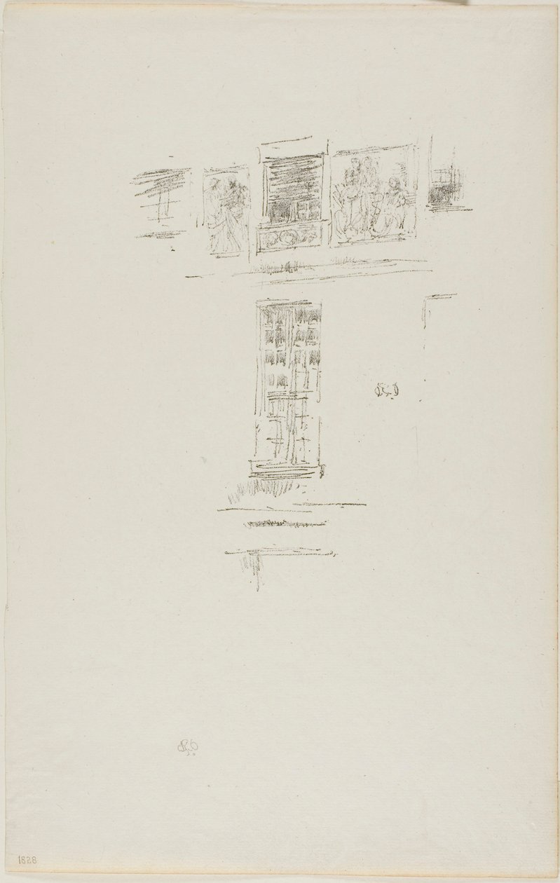 Hôtel Colbert, Windows by James McNeill Whistler