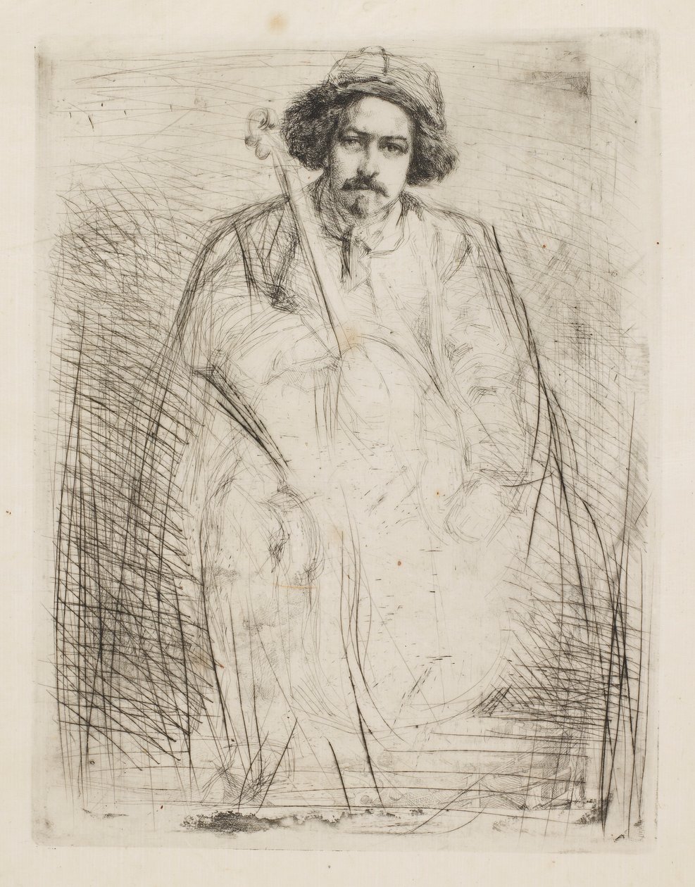 J. Becquet, Sculptor by James Abbott McNeill Whistler