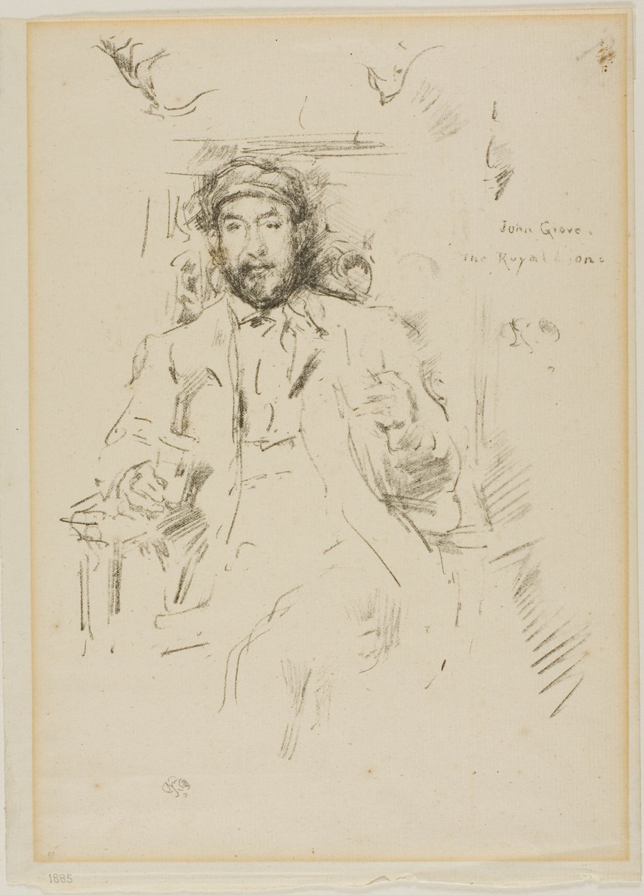 John Grove by James Abbott McNeill Whistler