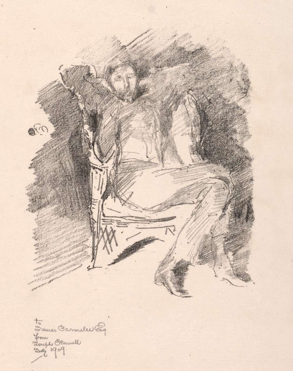 Joseph Pennell, No. 2 by James McNeill Whistler