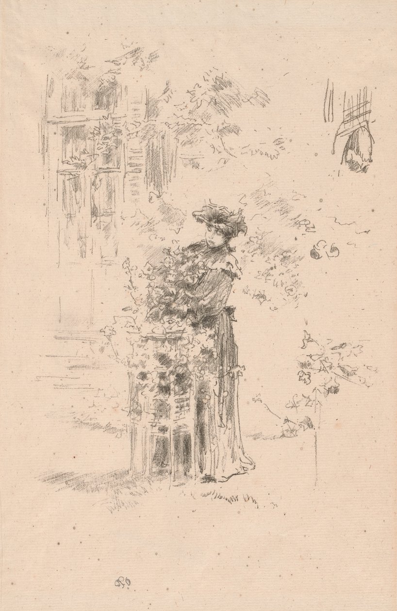 La Belle Jardinière by James Abbott McNeill Whistler