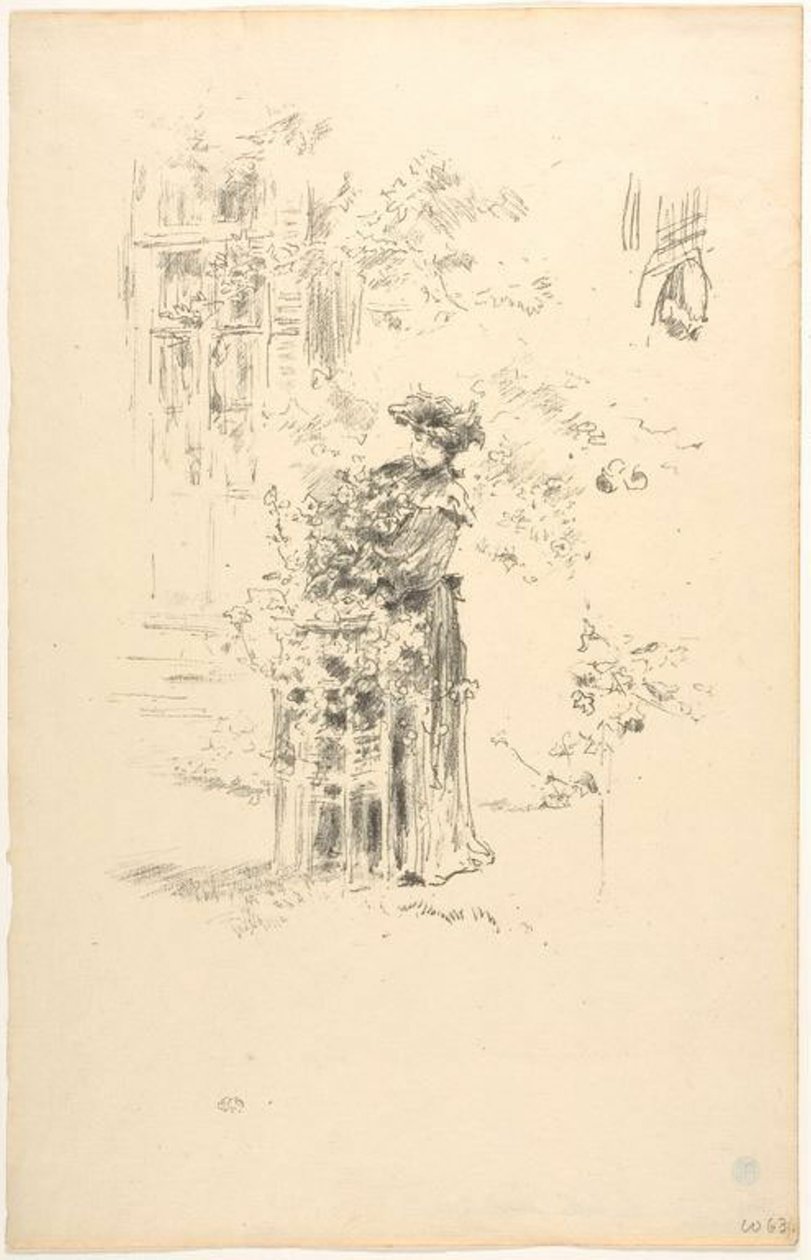 La Belle Jardinière by James Abbott McNeill Whistler