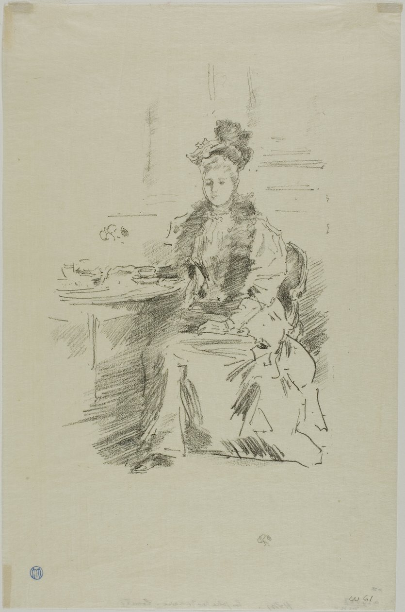 The Pretty New Yorker by James McNeill Whistler