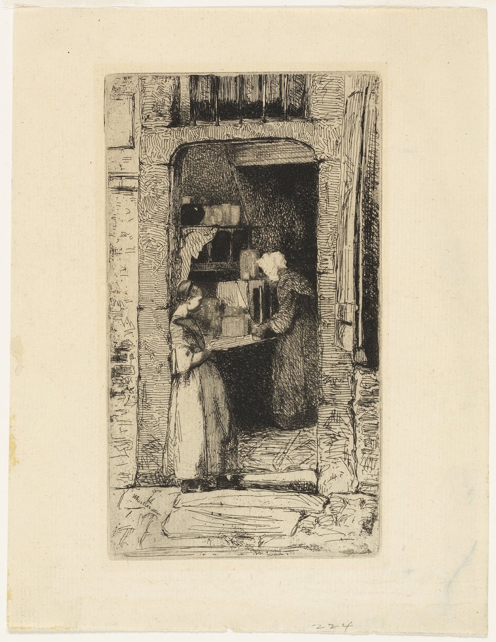 The Mustard Seller by James Abbott McNeill Whistler