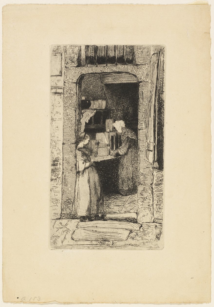 The Mustard Seller by James Abbott McNeill Whistler