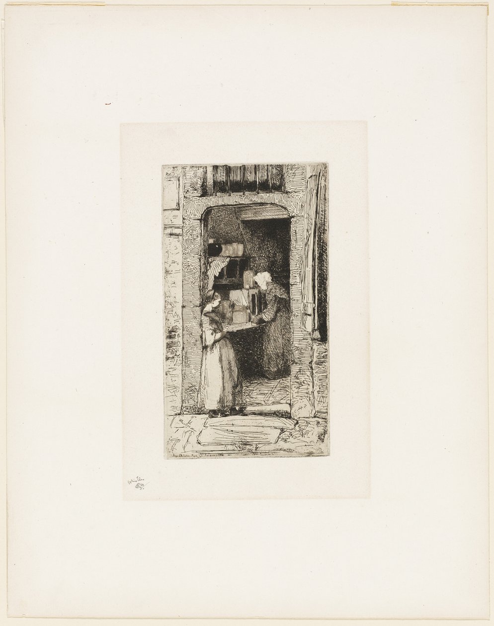 The Mustard Seller by James Abbott McNeill Whistler