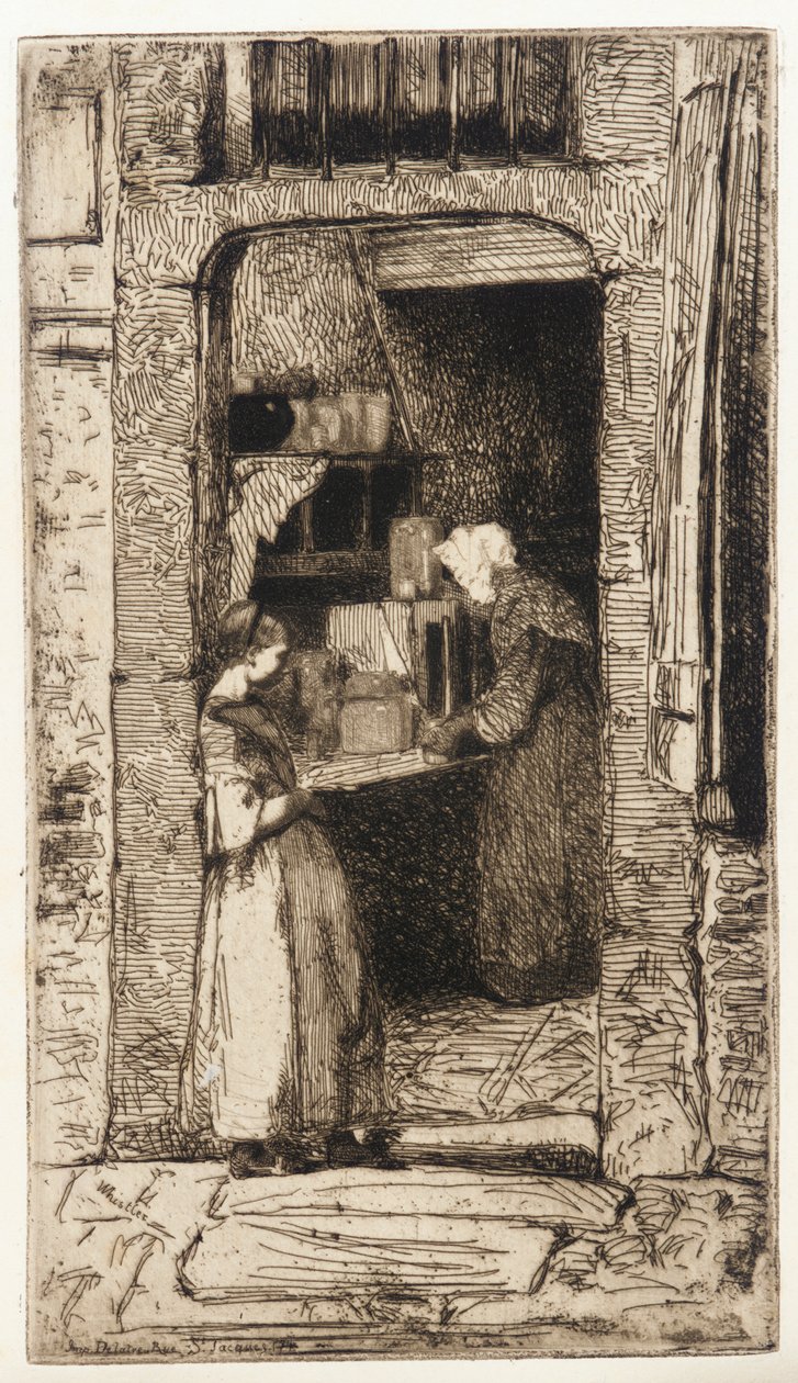 The Mustard Seller by James Abbott McNeill Whistler