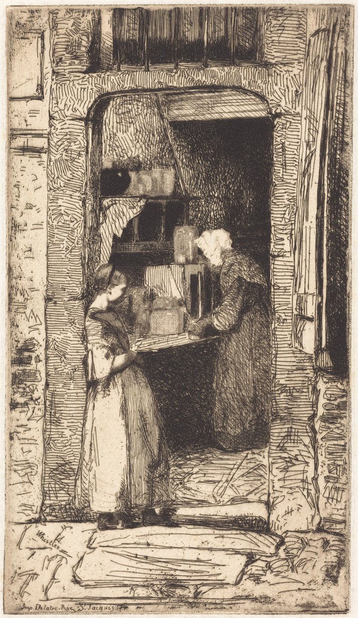 The Mustard Seller by James McNeill Whistler