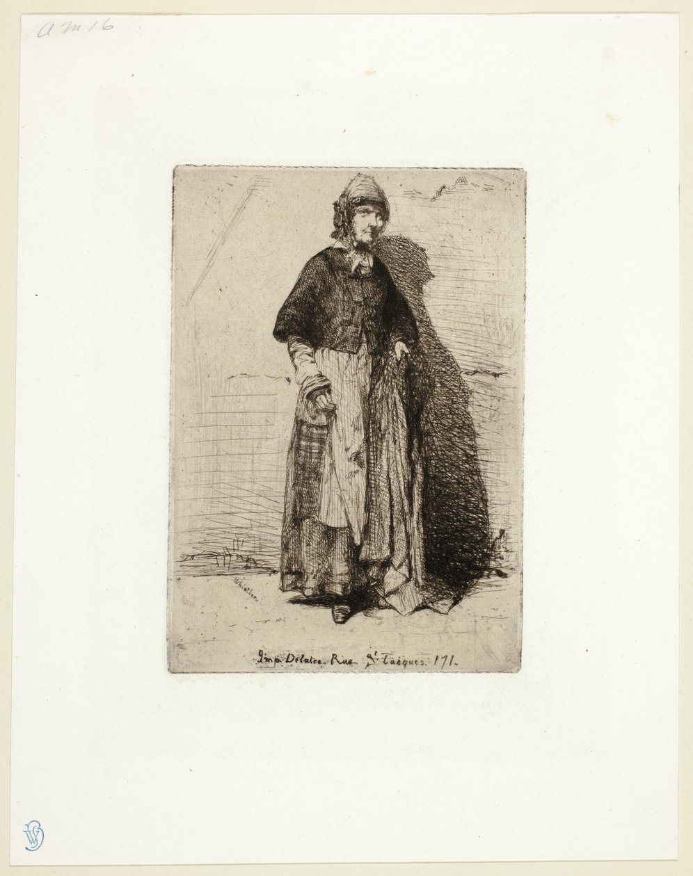 La Mère Gérard by James McNeill Whistler
