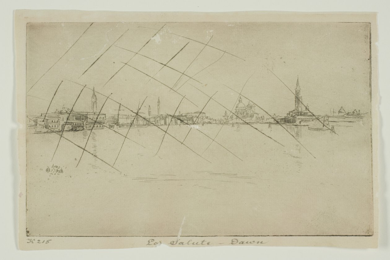 La Salute: Dawn by James Abbott McNeill Whistler