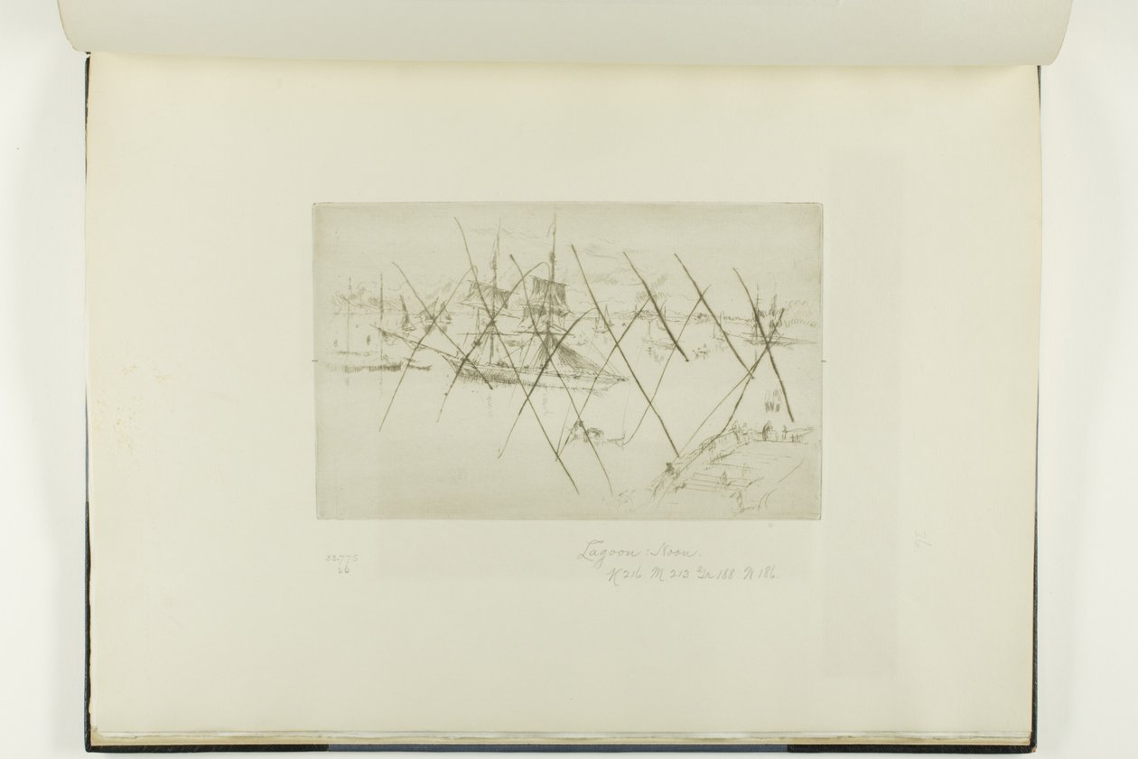 Lagoon - Noon by James McNeill Whistler