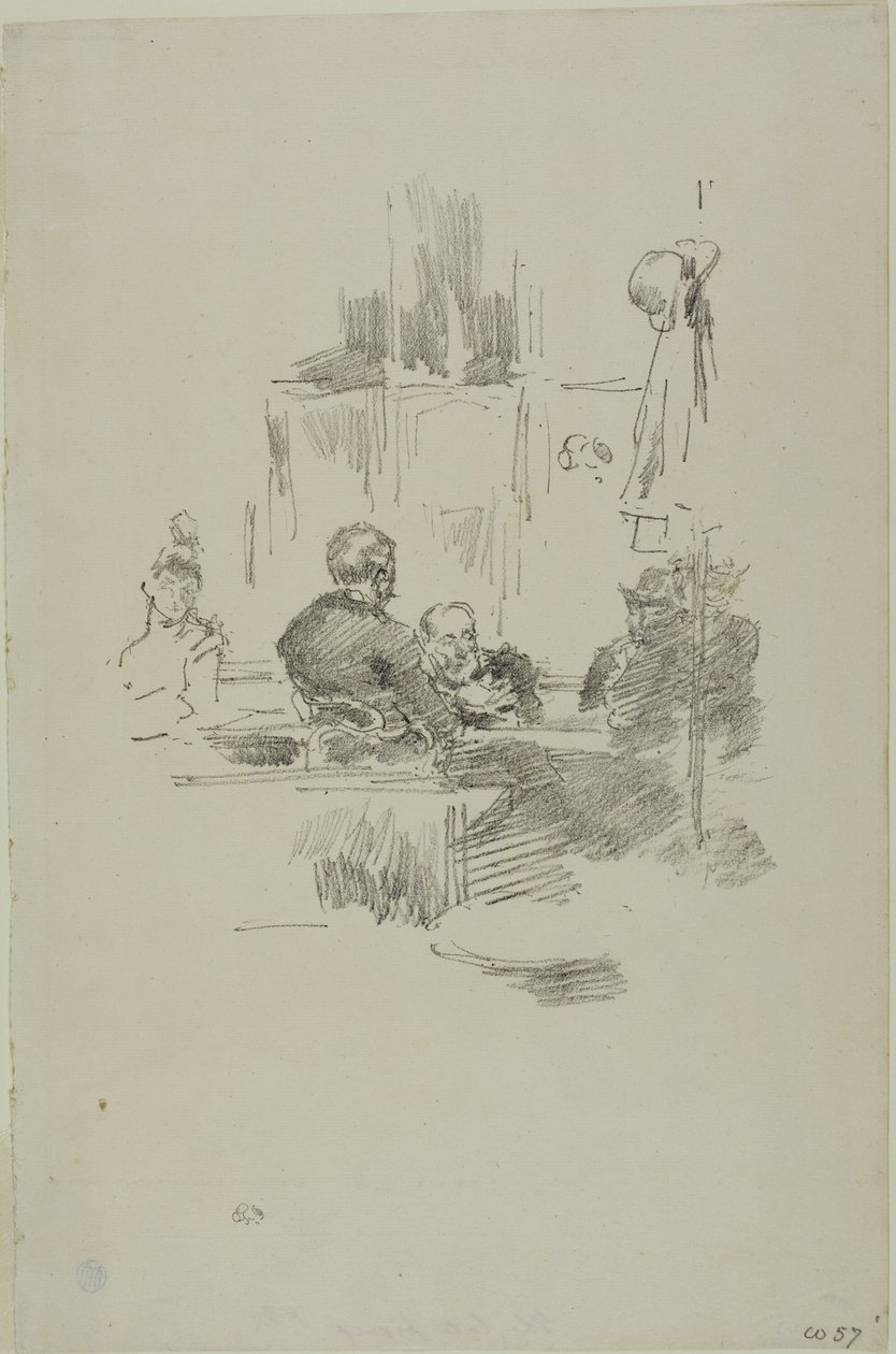 Late Picquet by James Abbott McNeill Whistler