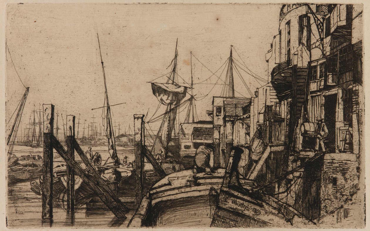 Limehouse by James Abbott McNeill Whistler