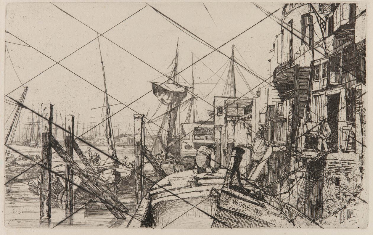 Limehouse by James Abbott McNeill Whistler