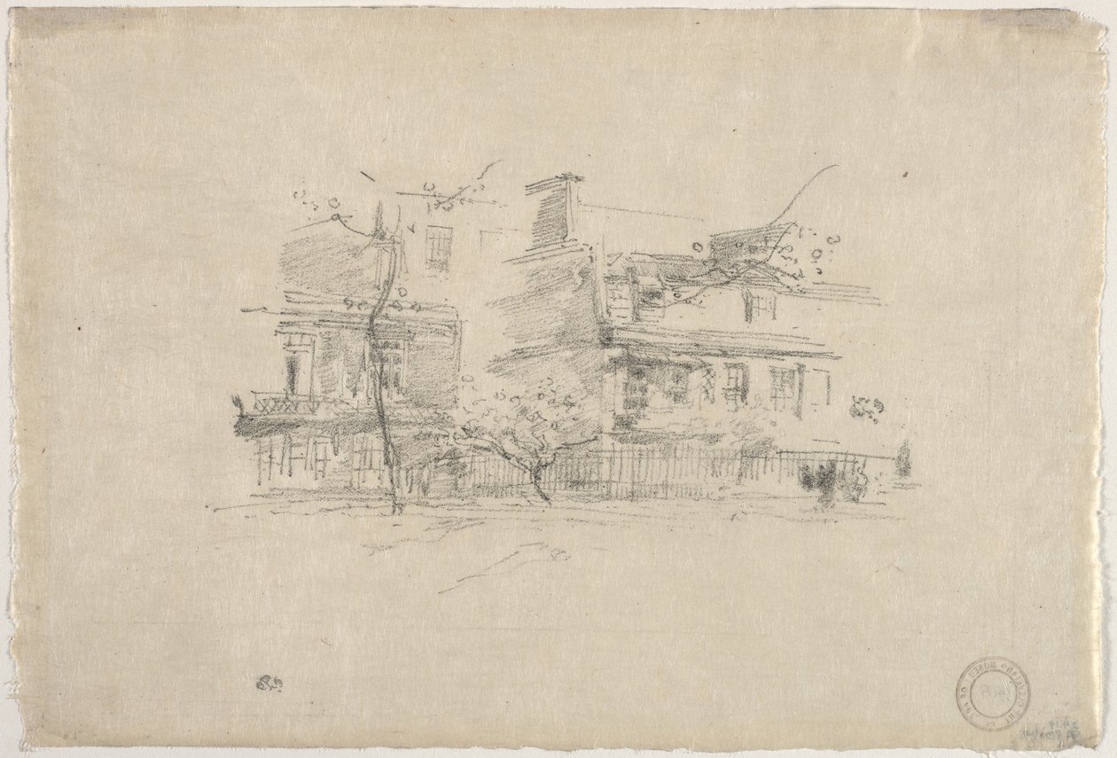 Lindsay Row, Chelsea by James McNeill Whistler