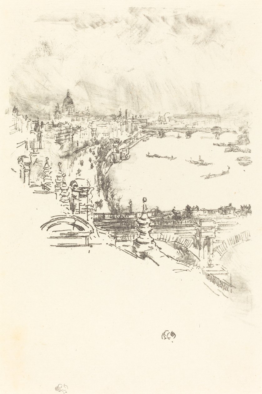 Little London by James Abbott McNeill Whistler