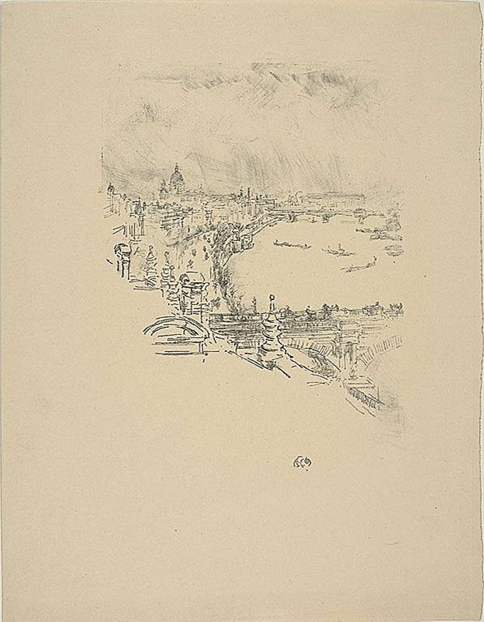 Little London by James Abbott McNeill Whistler
