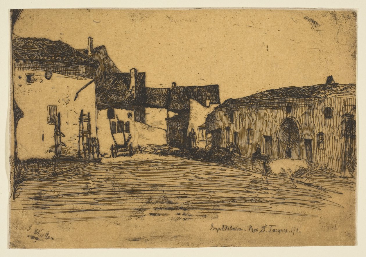 Liverdun by James McNeill Whistler