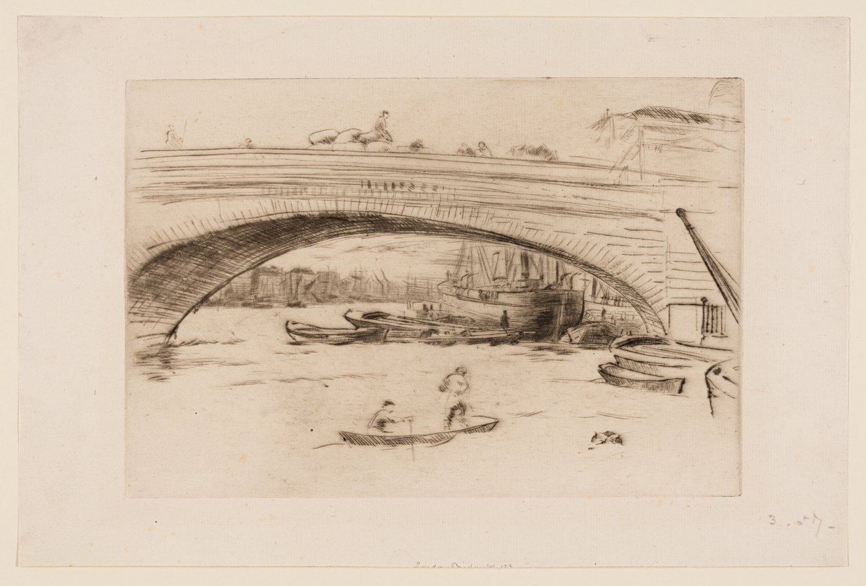 London Bridge by James Abbott McNeill Whistler