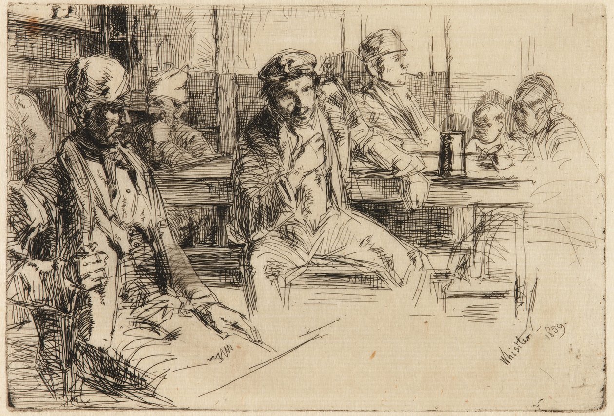 Longshoremen by James Abbott McNeill Whistler