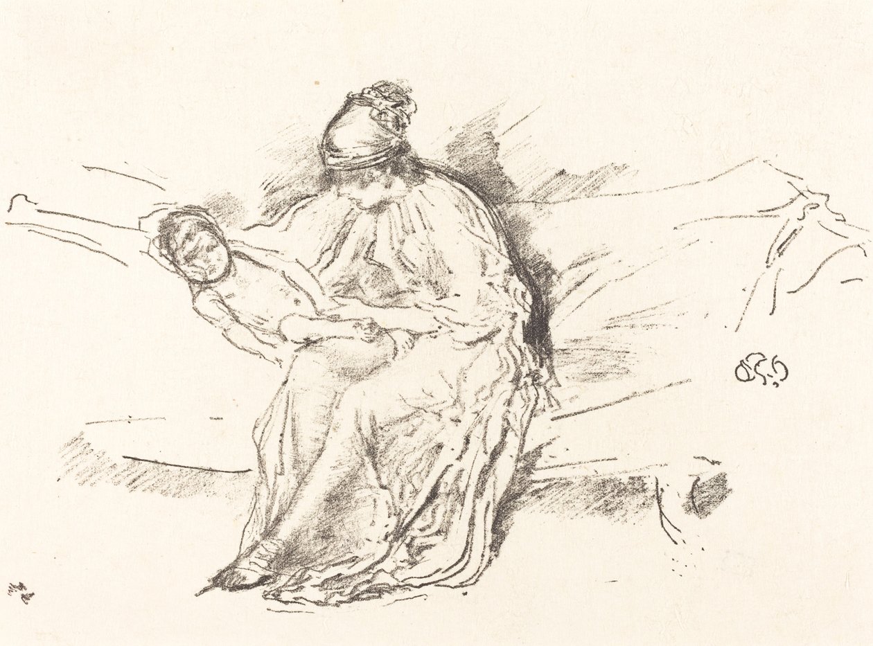 Mother and Child, No. 4 by James Abbott McNeill Whistler