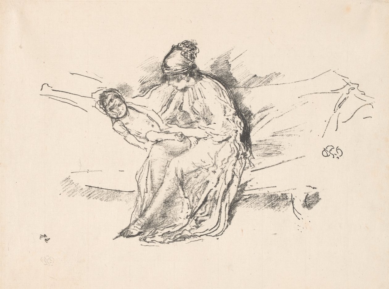 Mother and Child, No. 4 by James Abbott McNeill Whistler