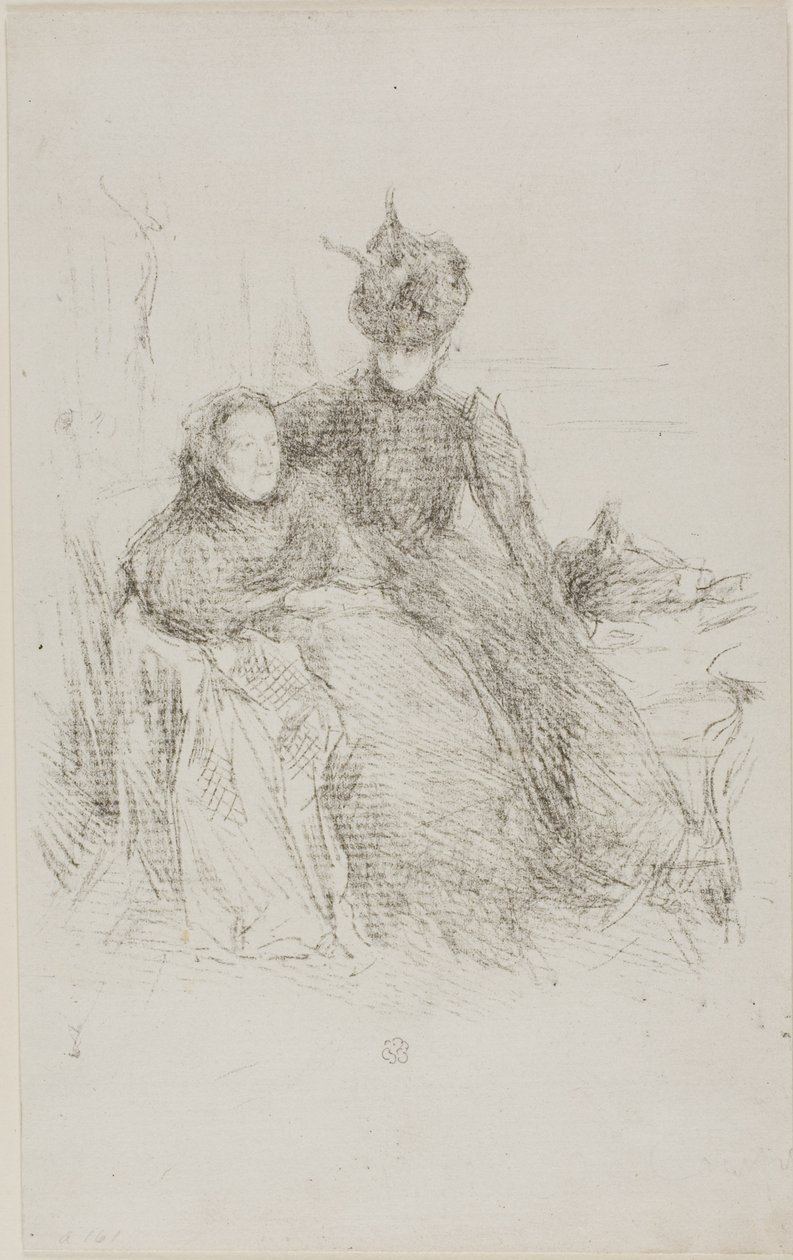 Mother and Daughter by James Abbott McNeill Whistler