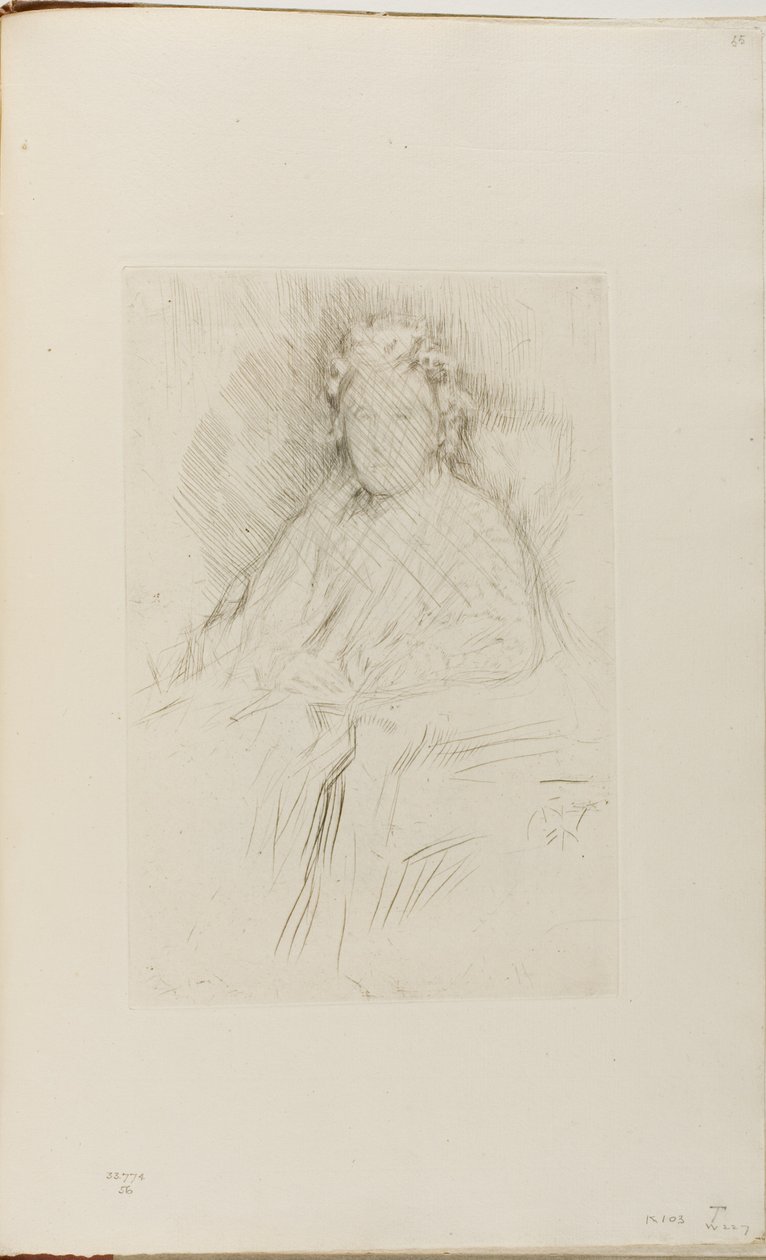 Mrs Leyland, Sr. by James Abbott McNeill Whistler
