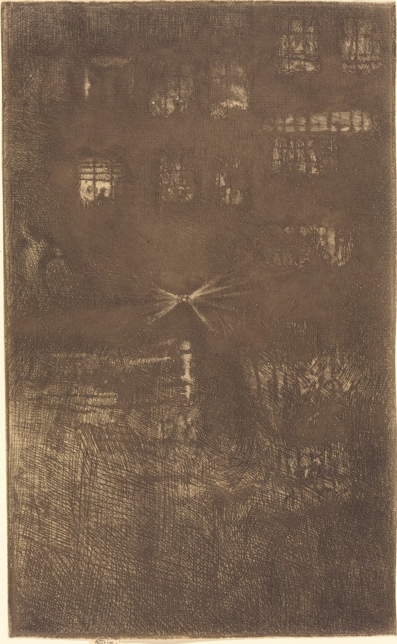 Nocturne: Dance House by James Abbott McNeill Whistler
