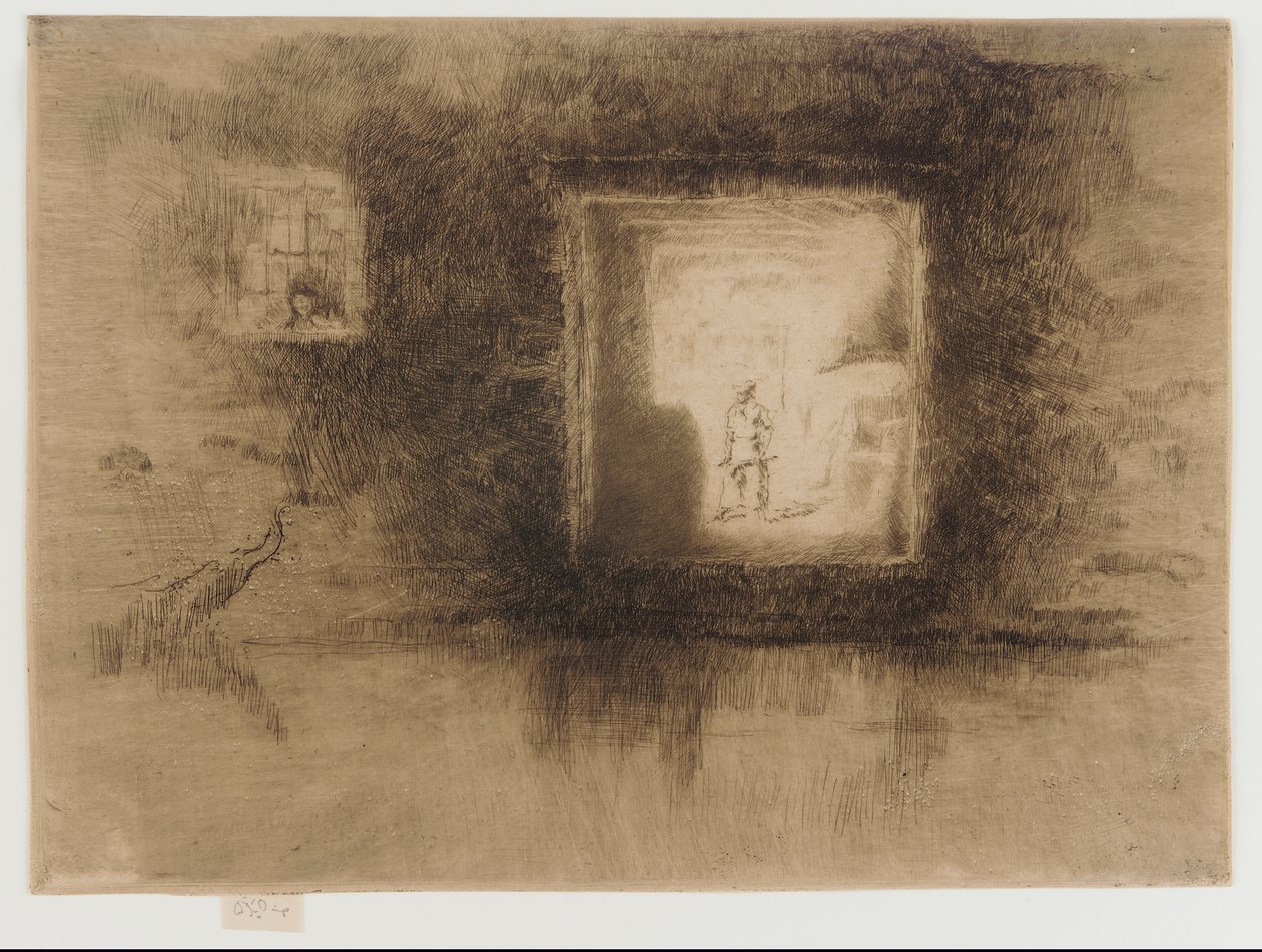 Nocturne: Furnace by James Abbott McNeill Whistler