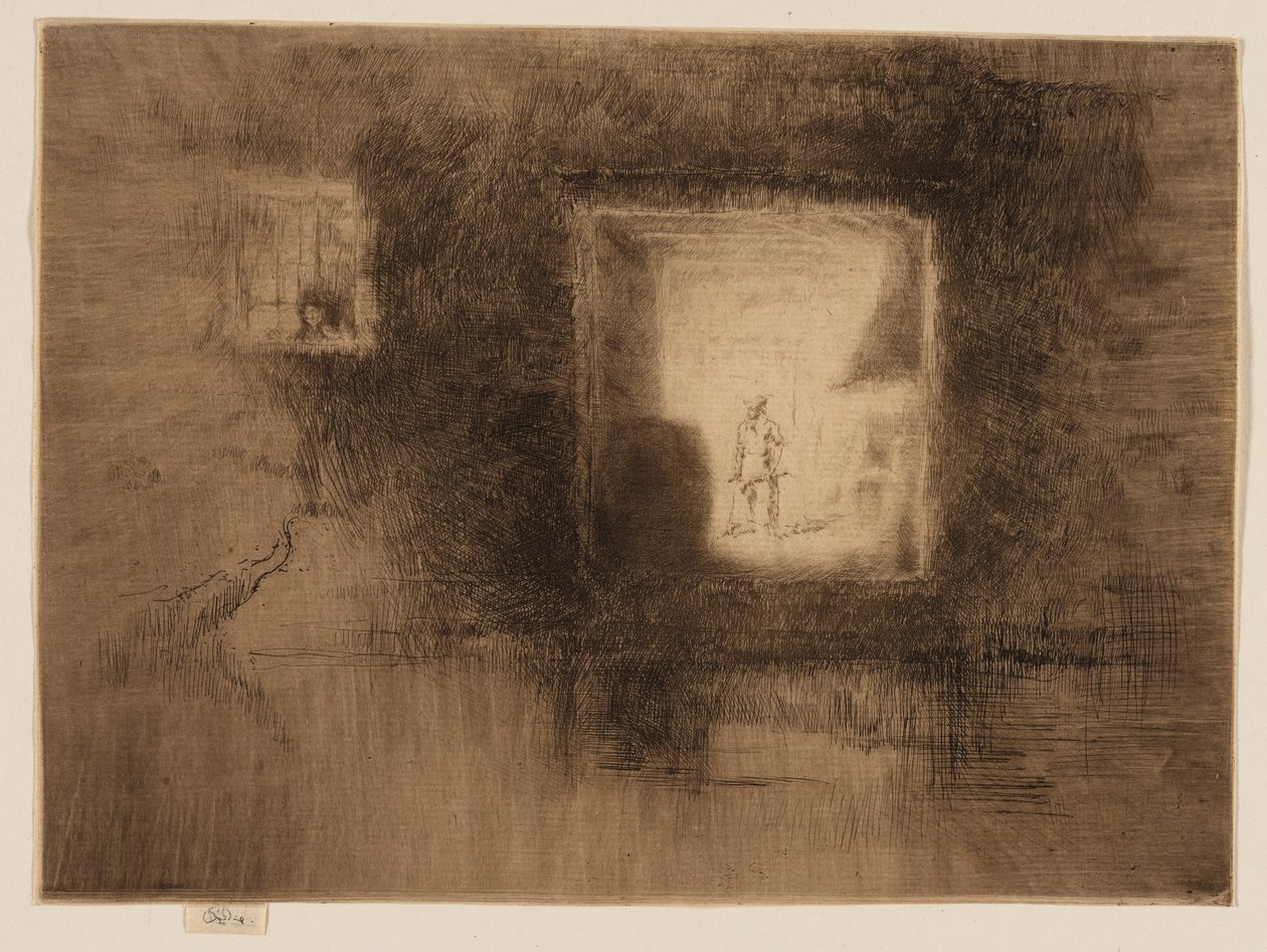 Nocturne: Furnace by James Abbott McNeill Whistler