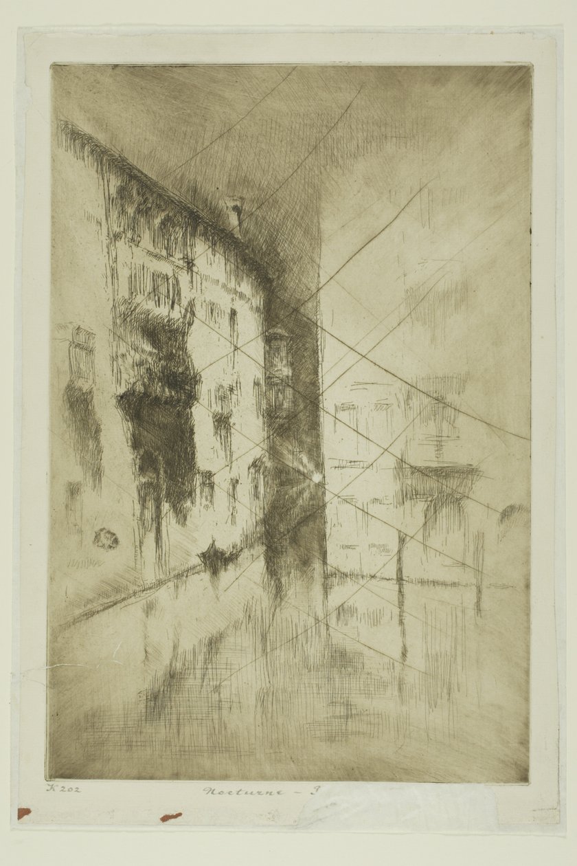 Nocturne: Palaces by James Abbott McNeill Whistler