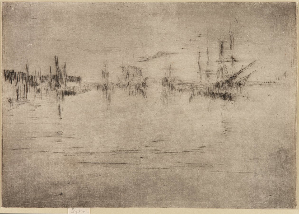 Nocturne Shipping by James Abbott McNeill Whistler