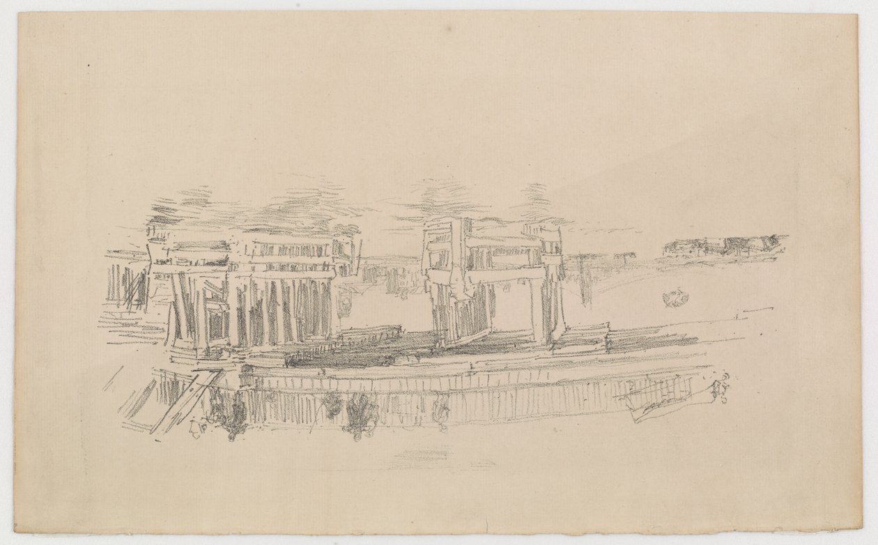 Old Battersea Bridge by James Abbott McNeill Whistler