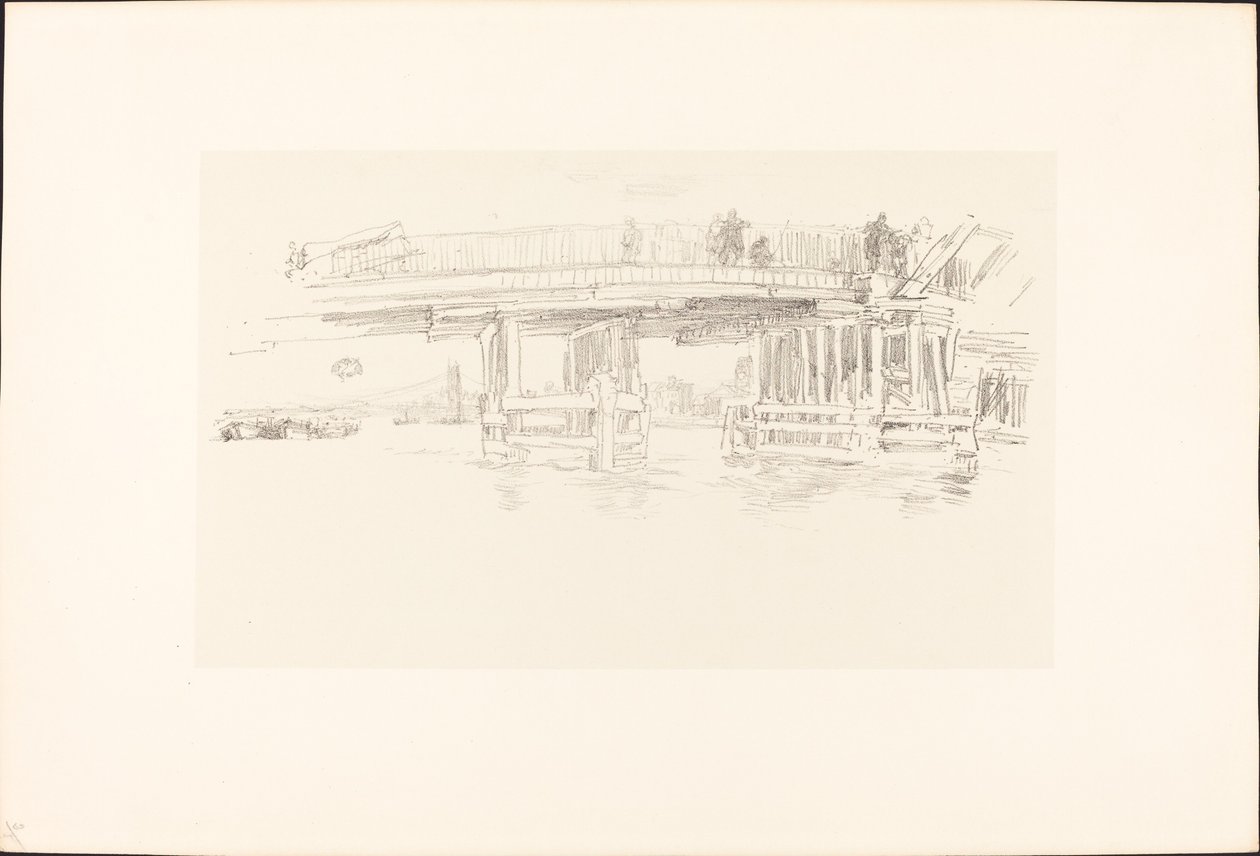 Old Battersea Bridge by James Abbott McNeill Whistler