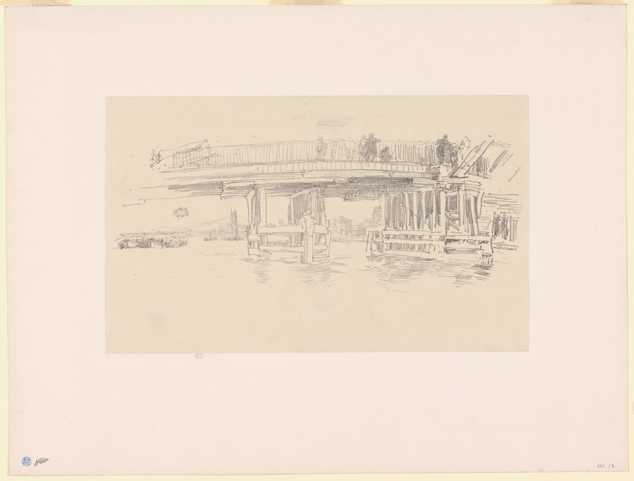 Old Battersea Bridge by James Abbott McNeill Whistler