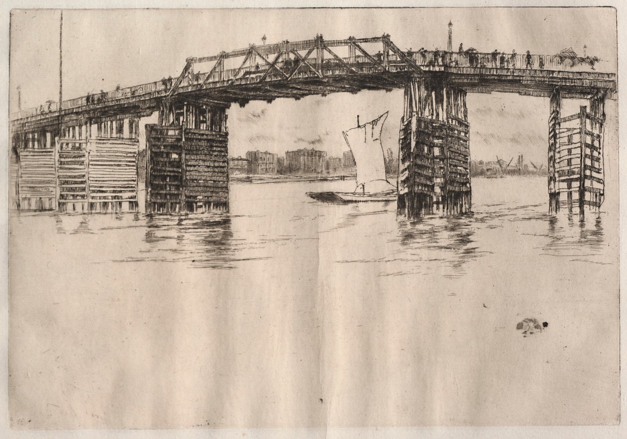 Old Battersea Bridge by James McNeill Whistler