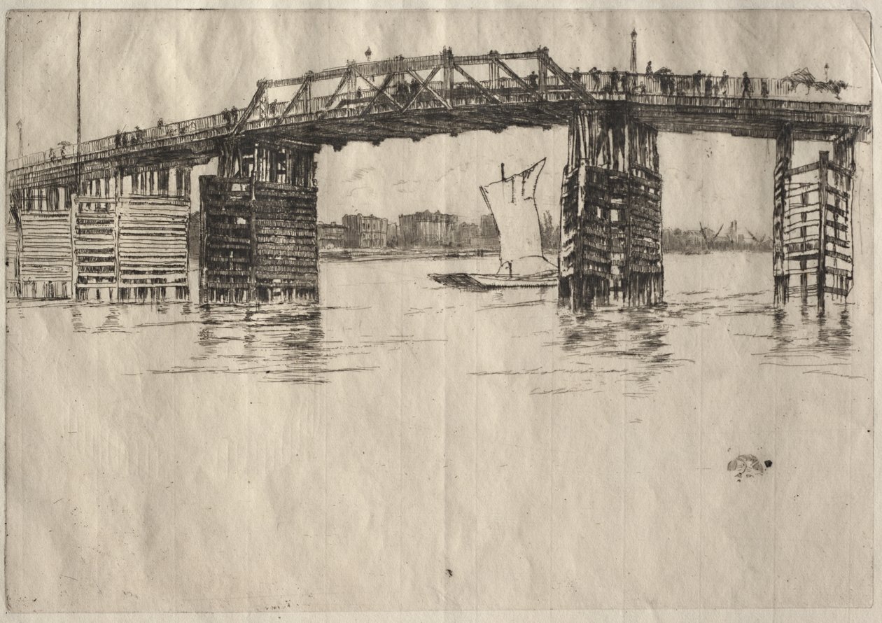 Old Battersea Bridge by James McNeill Whistler