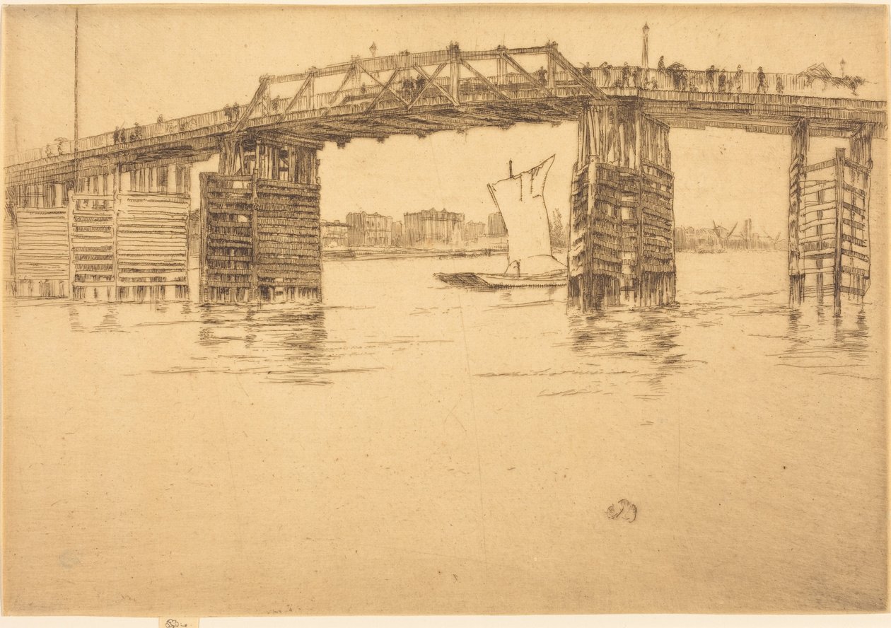 Old Battersea Bridge by James McNeill Whistler