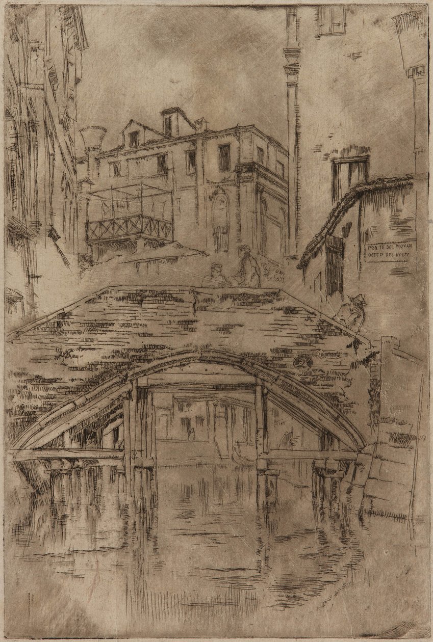 Ponte del Piovan by James Abbott McNeill Whistler